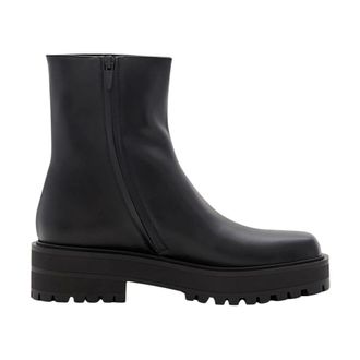 Gianvito Rossi Ankle Boots, female, Black, 3 1/2 UK, Elegant Flat Ankle Boots