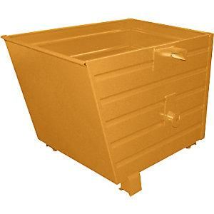 Bauer Volquete Apilable Capacidad 0,7 M&sup3; Amarillo Naranja Ral 2000