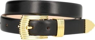 D&eacute;hanche Rosen Leather Belt - Accessories - Mujer - Negro - S