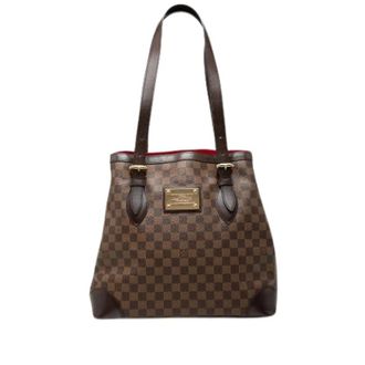 Louis Vuitton Pre-owned Hampstead GM Tote Bag - Dames - Pre-owned - Bruin - Maat: ONE Size