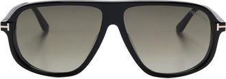 Tom Ford Eyewear Guillaume sunglasses - unisex - Acetate - 61 - Black