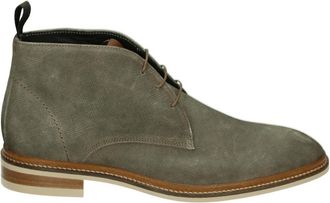 Giorgio Casual Suede Mid Herenschoenen - Heren - Veterlaarzen - Beige - 45 EU - Leer - Schoenen