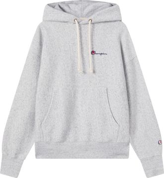 Champion Pullover Hoodie - Heren - Hoodies - Grijs - L - Hoodies & sweatvesten