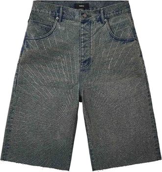 Purple P070 Radial Hotfix Shorts - - Shorts - Uomo - Blu - W29
