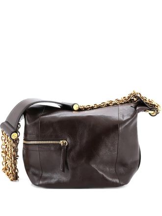 Chlo&eacute; Multi Chain Camera Bag Leather Small shoulder bag - Brown
