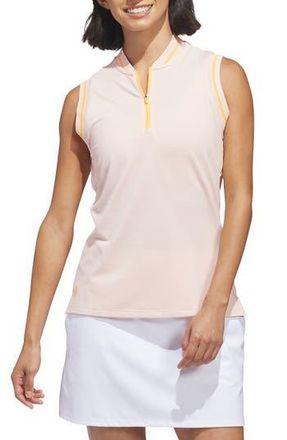 adidas Golf Ultimate 365 Sleeveless Golf Half Zip Top in Blupnk at Nordstrom Rack, Size X-Large