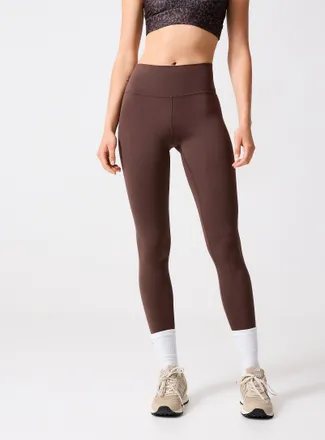 I.FIV5 Womens Velvety high-waisted legging 27 length