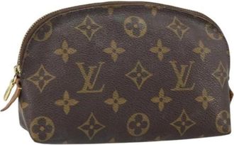 Louis Vuitton Pre-owned Mini Bags, female, Brown, Size: ONE SIZE Pre-owned Canvas Mini Bag