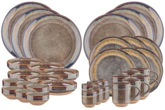 Bj&ouml;rn Borg Juego de vajilla GENESIS - 36 piezas - Basalto