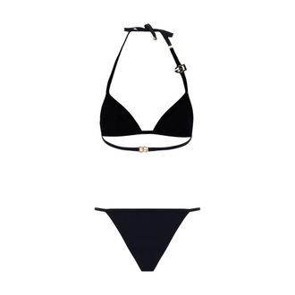 Dolce & Gabbana Womens Black Nylon Bikini Clothing