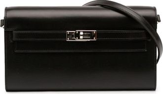 Herm&egrave;s Pre-owned Hermes Box Calf Kelly To Go Wallet Ladies 5IP2SLA79I521ZWK