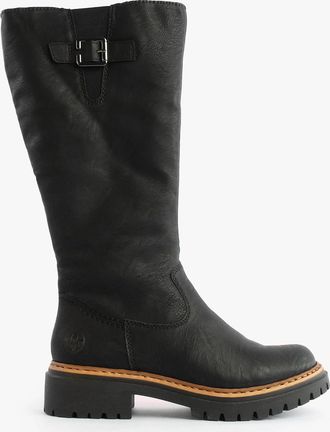 Rieker Womens Rieker 72694-00 Womens Boots Black - Size: 6.5