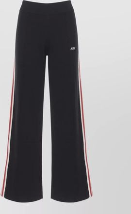 Autry viscose trousers contrasting side bands vents