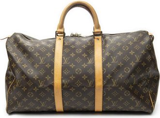 Louis Vuitton Pre-owned Womens Keepall 5 Travel Bag - Brown - One Size