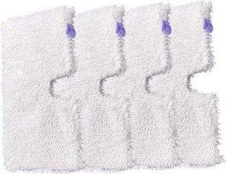 OEM Paquete De 4 Almohadillas De Microfibra De Repuesto Para Mopas De Vapor Shark S3500, S3550, S3901, S3601 Y S3501