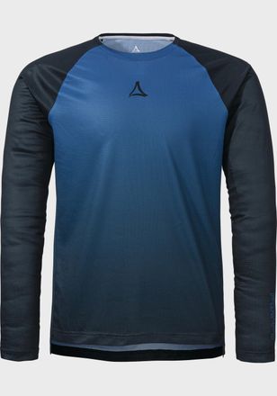 Sch&ouml;ffel Funktionsshirt SCH&Ouml;FFEL Longsleeve Style Koitere MEN, Herren, Gr. 48, blau (8405, blau), Oberstoff: 100% Polyester, Rundhals, Shirts Funktionsshirt