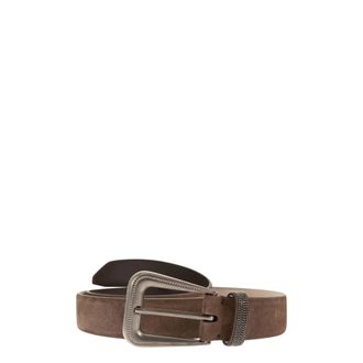 Brunello Cucinelli Accessoires, unisex, Bruin, L, Belts