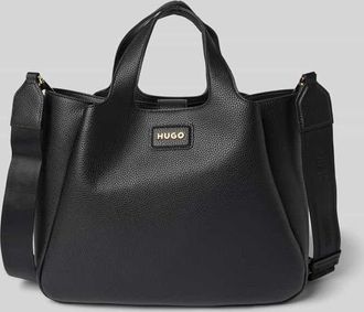 HUGO BOSS Umhängetasche in Leder-Optik Modell ORIN_SM in Black, Größe 1