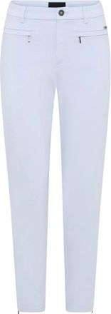 C.Ro Slim-fit Broeken - Dames - Slim Fit Broeken - Blauw - S - Leer - Broeken