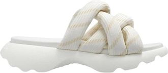 Moncler Belay Knot Slippers - Dames - Sandalen - Beige - 39 EU - Schoenen