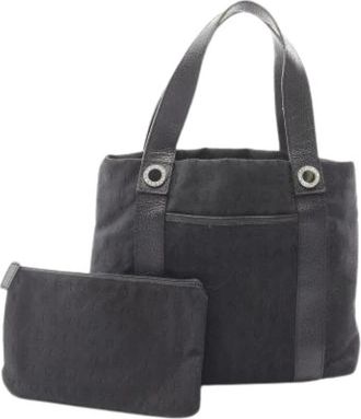 Bulgari Pre-owned Vintage Handtas - Dames - Vintage Handtas - Zwart - ONE Size - Leer - Vintage