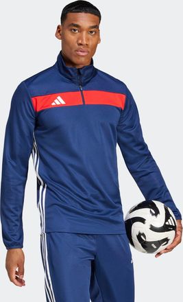 adidas Trainingsjacke ADIDAS PERFORMANCE TIRO ES TOP, Herren, Gr. 3XL, blau (team navy blau, rot), Obermaterial: 100% Polyester, Jacken Trainingsjacke