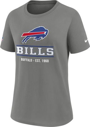 Nike Buffalo Bills Sideline Alt Nike Womens Dri-FIT NFL T-Shirt in Grey | 03KQ01PQ81-TC1
