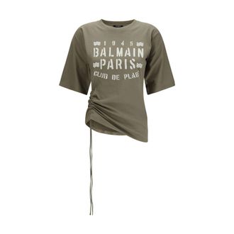Balmain Bicolor Katoenen T-Shirt