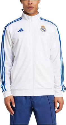 adidas Real Madrid DNA Track Jacket Asia Sizing White IT3804