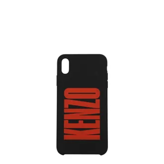 Kenzo I Telefon Xs Max Case f&uuml;r Herren, PVC, Schwarz/Rot