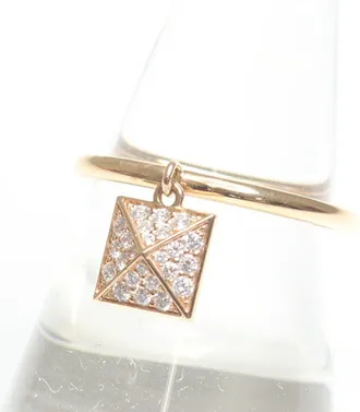 Herm&egrave;s Pink Gold Pink Gold (18K) Band Ring (Pre-Owned)
