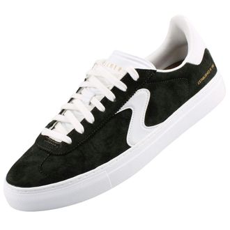 Skechers Mens Arch Fit Legend Hamor Sneaker, Olive Pig Suede/Duraleather/White Trim, 8.5 UK