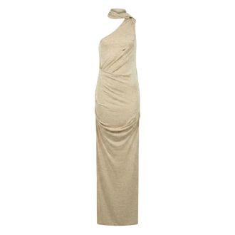Entire studios Maxi Dresses, female, Beige, Size: XS Sleeveless Dalters Dress