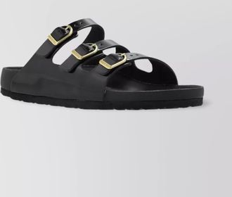 Birkenstock leather flat sandals
