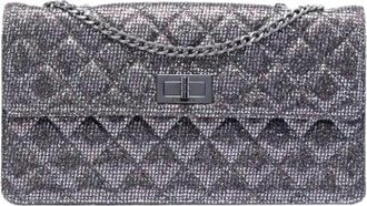 Chanel Pre-owned Flap Bag - Dames - Vintage Schoudertas - Grijs - ONE Size - Vintage