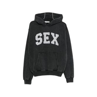 Carne Bollente The Sex Faded-effect Hoodie