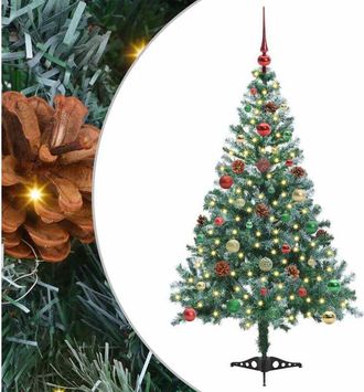 vidaXL &Aacute;rbol De Navidad Artificial Verde 150 Cm Pvc Y Acero Vidaxl