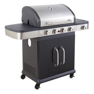 COOK IN GARDEN Barbacoa De Gas Fidgi 4 Con Term&oacute;metro - 4 Quemadores + Hornillo 14,5kw
