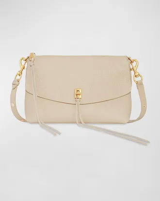 Rebecca Minkoff Darren Zip Leather Shoulder Bag