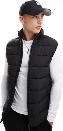River Island Gilet nero