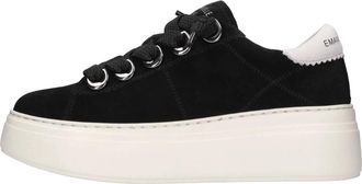 Emanuelle Vee Sneakers - Dames - Sneakers - Zwart - 39 EU - Leer - Schoenen