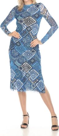 Johnny Was Lolia Mesh Midi Dress In Shiloh