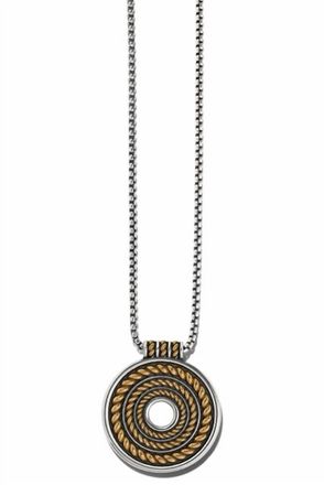 Brighton Womens Monete Ring Necklace In Silver Gold
