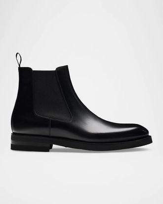 Magnanni Men & apos;s Lonny Leather Chelsea Boots