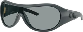 Miu Miu Sunglasses, unisex, Black, Size: 33 MM MU B14Su Sunglasses