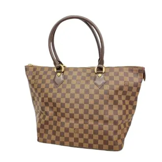 Louis Vuitton Pre-owned Tote Bags, female, Brown, Size: ONE SIZE Pre-owned Saleya MM Tote Bag