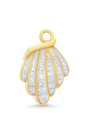 Sara Weinstock Papua Diamond Sea Shell Charm in Yellow Gold at Nordstrom