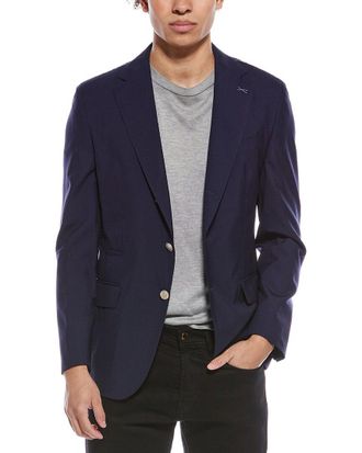 Eleventy Wool & Silk-Blend Jacket