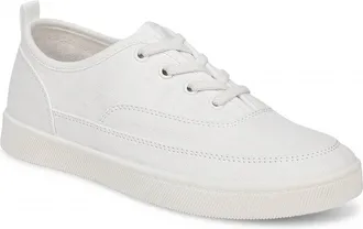 Vionic Womens Cyan Slip On Sneaker In White