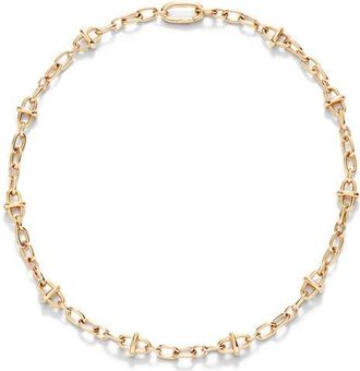 POMELLATO Iconica Chain Necklace in Yellow Gold at Nordstrom, Size 17